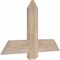 Ekena Millwork Eugene Smooth Timber Gable Bracket, Douglas Fir, 36"W x 23"H x 1 1/2"D x 5 1/2"F, 15/12 Pitch GBW036X23X0206EUG00SDF - alternate 4